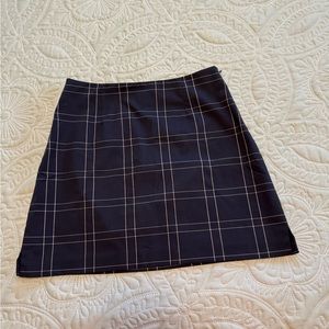 The Limited Navy/White A Line Skirt. Size 4 Worn very Little.